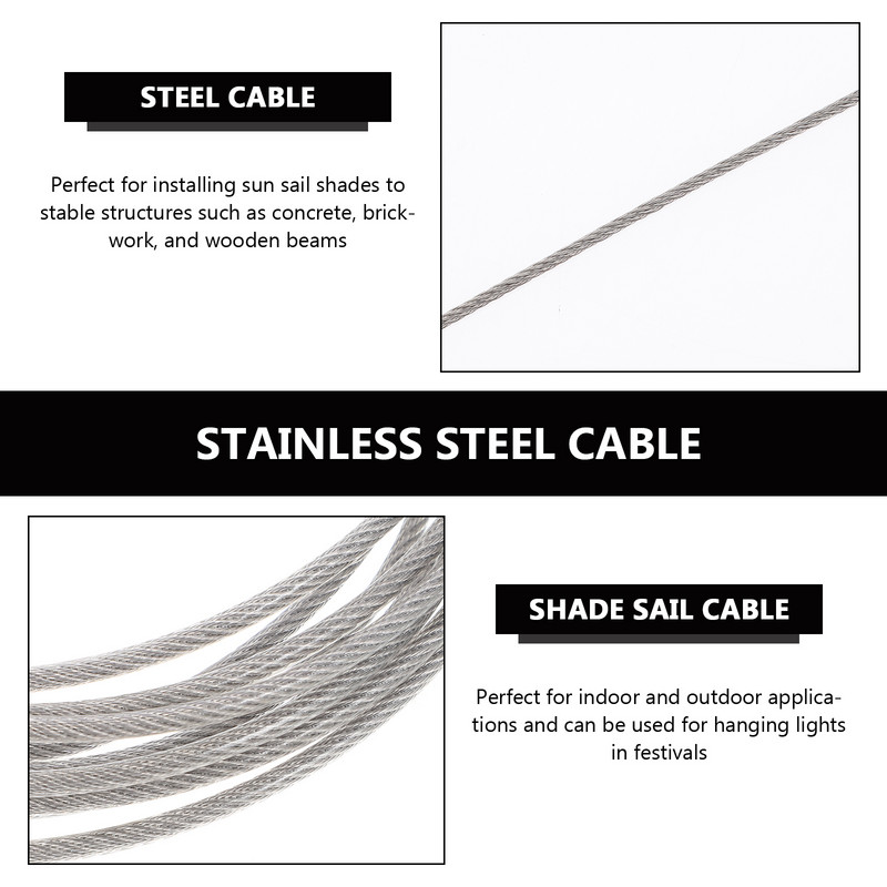 Uže za sušenje rublja Konop za vanjsko uže Odjeća Žica Kampiranje Vani Stezaljke Uzica Viseći Odjeća na uvlačenje Podesiva