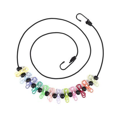 Konop za rublje na uvlačenje Hotelski dom Praonica rublja Viseća odjeća Kaput Šal Linija za sušenje Prijenosni Kampiranje Putovanje Planinarenje