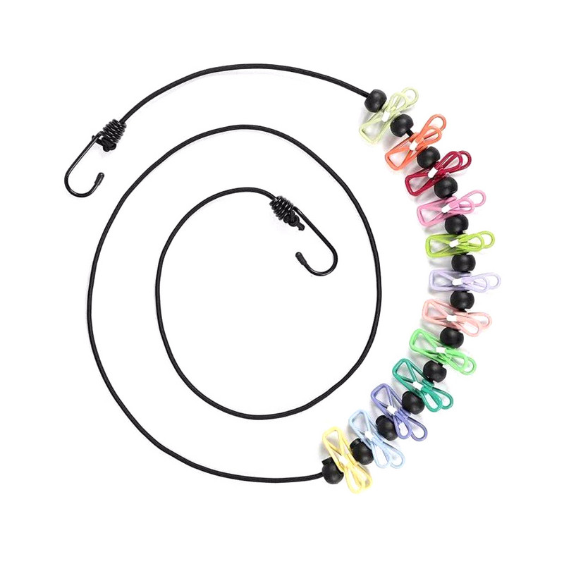 Konop za rublje na uvlačenje Hotelski dom Praonica rublja Viseća odjeća Kaput Šal Linija za sušenje Prijenosni Kampiranje Putovanje Planinarenje