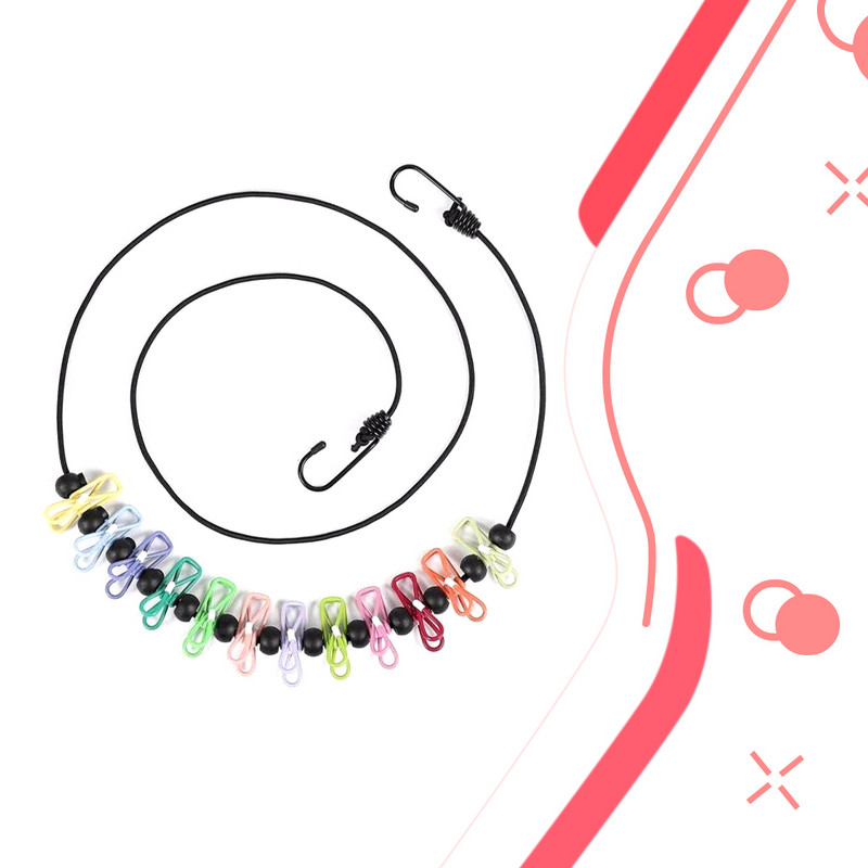 Konop za rublje na uvlačenje Hotelski dom Praonica rublja Viseća odjeća Kaput Šal Linija za sušenje Prijenosni Kampiranje Putovanje Planinarenje