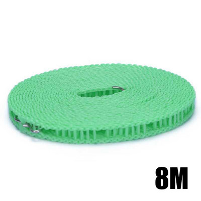 Najlonski konopci za vješanje Sušilo za rublje Sušilo za rublje Neklizajuće otporno na vjetar za vanjske aktivnosti 3/5/8/10 metara SCVD889