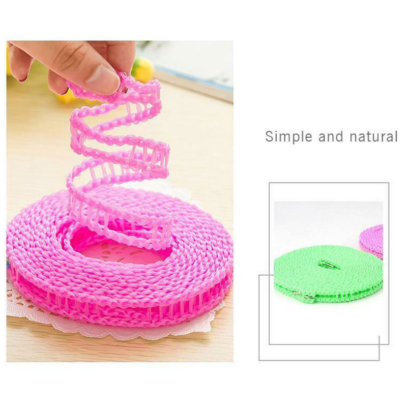 Najlonski konopci za vješanje Sušilo za rublje Sušilo za rublje Neklizajuće otporno na vjetar za vanjske aktivnosti 3/5/8/10 metara SCVD889