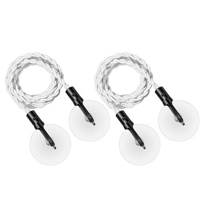 Σειρά ρούχων Travel Washing Line Retractable Clothesline Clothesline with βεντούζα Travel Washing Line Ρυθμιζόμενη αντιανεμική