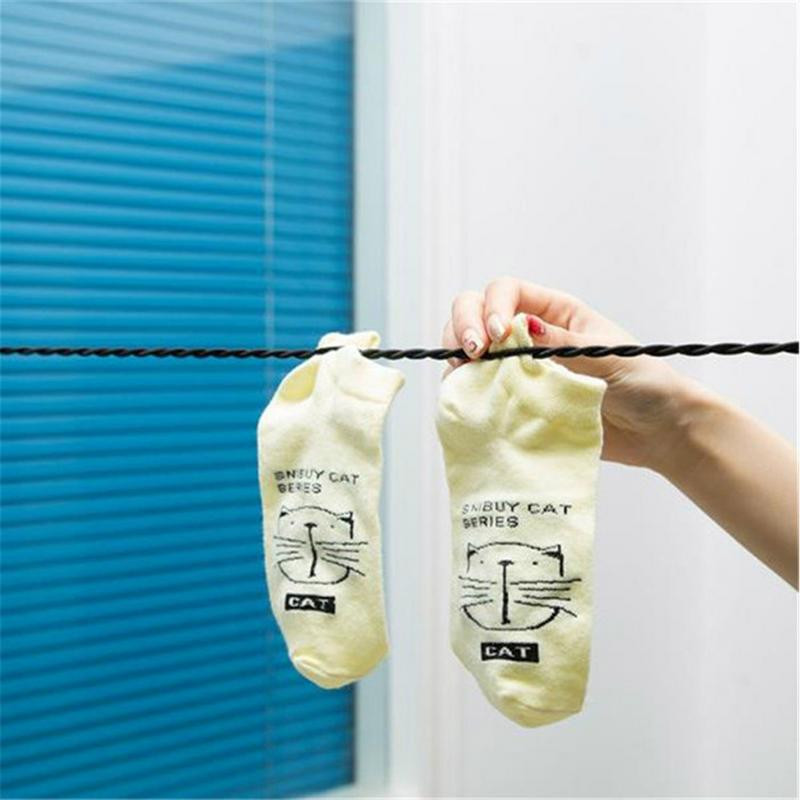 Σειρά ρούχων Travel Washing Line Retractable Clothesline Clothesline with βεντούζα Travel Washing Line Ρυθμιζόμενη αντιανεμική