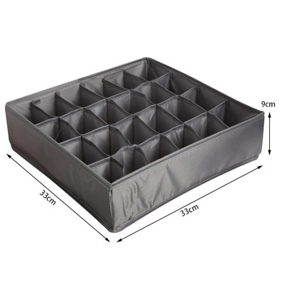 Organizator grudnjaka za donje rublje Kutija za pohranu Ladica Ormar Kutija za pregradu za odjeću Organizacija doma Sklopiva kutija za donje rublje od poliestera