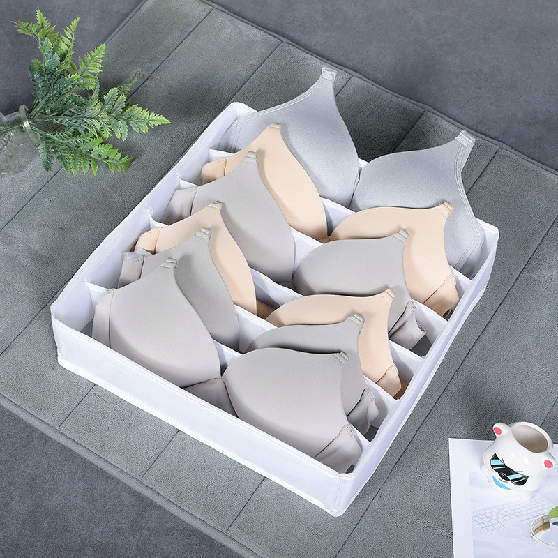 Organizator grudnjaka za donje rublje Kutija za pohranu Ladica Ormar Kutija za pregradu za odjeću Organizacija doma Sklopiva kutija za donje rublje od poliestera