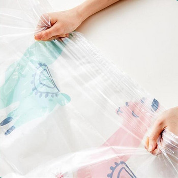 Вакуумна торба за многократна употреба и капак за помпа за дрехи Съхранение на голяма пластмасова компресирана празна торба Контейнер за съхранение на аксесоари за пътуване