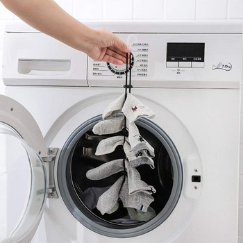 Чорапи Въже за сушене Съхранение Разделител за пране Органайзер Спестяване Сушене Въже за дрехи Въже Пералня Сушене на чорапи Линия Инструмент за пране
