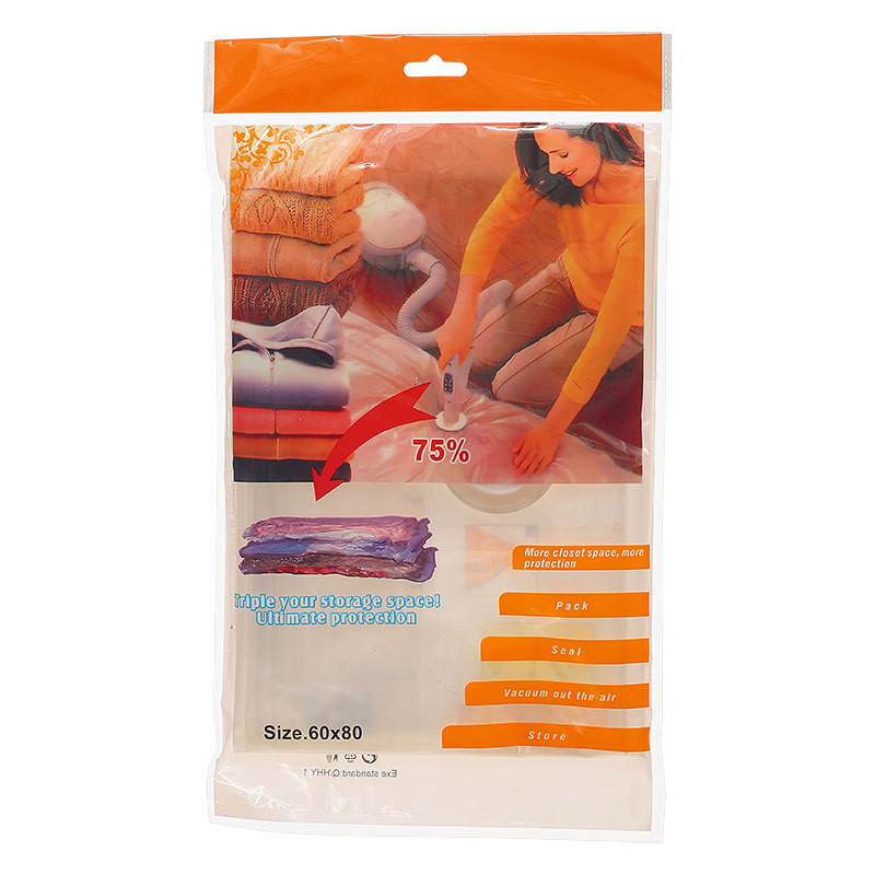 2021. gada lielas ietilpības blīvējums vakuuma kompresijas maisiņš Pārnēsājams biznesa ceļojumu uzglabāšanas maisiņš, apģērbu apdares organizators, ietaupot vietu