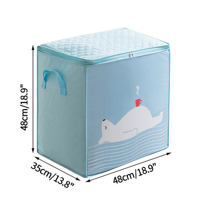 Torba za pohranu odjeće velikog kapaciteta Vodootporni ormarić Ormar Organizator Poplun Jastuk Deka Organizator Prašinootporna posteljina Storage