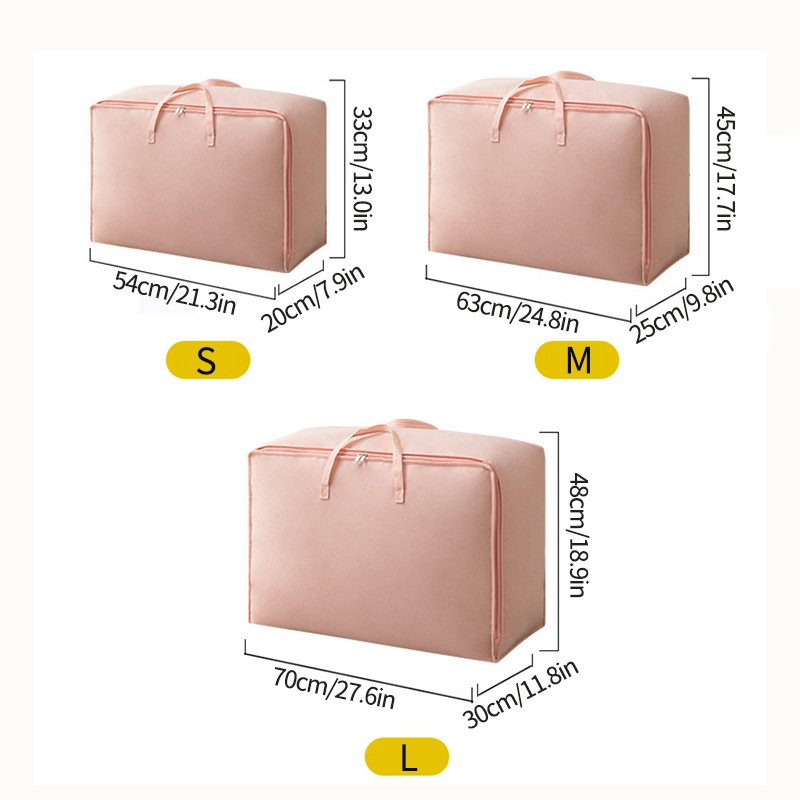 Torba za pohranu odjeće velikog kapaciteta Vodootporni ormarić Ormar Organizator Poplun Jastuk Deka Organizator Prašinootporna posteljina Storage