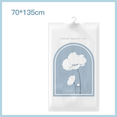 Višekratna viseća vakuumska vrećica za pohranu odjeće i pumpa s vješalicom Ormar Organizator Stalak za odjeću Usisavanje Prazne vrećice