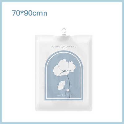 Višekratna viseća vakuumska vrećica za pohranu odjeće i pumpa s vješalicom Ormar Organizator Stalak za odjeću Usisavanje Prazne vrećice