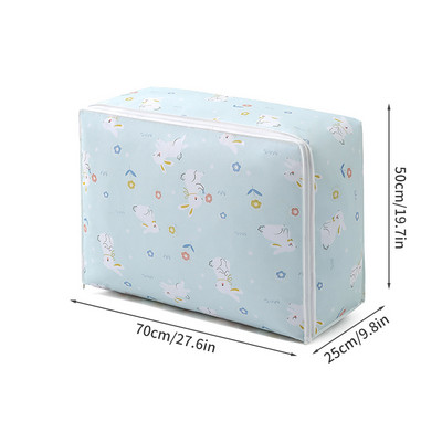 Poplun Vreća za pohranu odjeće Vodootporna deka Vreće za sortiranje Ormar Ormar Torba za organizatore Velika Bolsa Almacenamiento Ropa