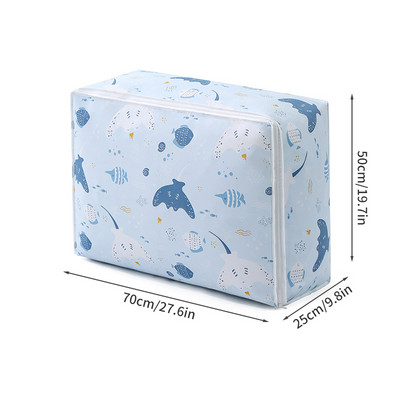 Poplun Vreća za pohranu odjeće Vodootporna deka Vreće za sortiranje Ormar Ormar Torba za organizatore Velika Bolsa Almacenamiento Ropa