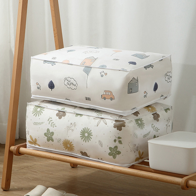 Poplun Vreća za pohranu odjeće Vodootporna deka Vreće za sortiranje Ormar Ormar Torba za organizatore Velika Bolsa Almacenamiento Ropa