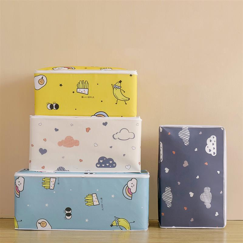 Salokāmi glabāšanas maisiņi Segas organizatora kaste Ūdensnecaurlaidīga drēbju sega Šķirošanas somas zem gultas Uzglabāšanas mitrumizturīgs organizators