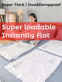 Vakuuma kompresijas maisiņš Buggy Bag Apģērbi Sega, biezināta liela izmēra mājsaimniecības drēbes dūnu jaka Īpašas organizēšanas mapes