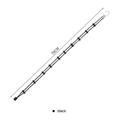 Regulējamas zeķes Drēbju aukla Pārnēsājams Piekarināms Neslīdošs Veļas Glabātava Organizatora Turētājs Žāvēšana Drēbju aukla Virves dalītājs Žāvēšanas rīks