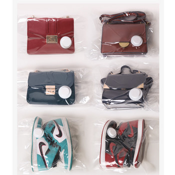 2 τμχ Ψηλοτάκουνα Παπούτσια Τσάντα για πάνινα παπούτσια τσάντα συμπίεσης vacuum Outdoor Travel Collection Σάκος αποθήκευσης DIY Milky White