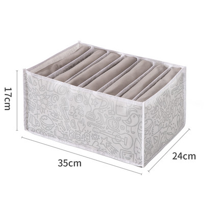 Spēcīgākas drēbju glabāšanas kastes Garderobes organizators drēbēm zeķēm biksēm organizatora kaste ar PP dēļu skapja apģērbu organizētājiem