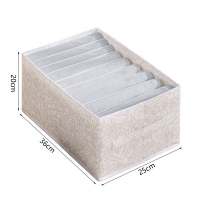 Spēcīgākas drēbju glabāšanas kastes Garderobes organizators drēbēm zeķēm biksēm organizatora kaste ar PP dēļu skapja apģērbu organizētājiem