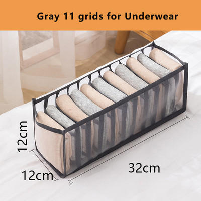 24 rešetke Kutija za pohranu čarapa Ladica Organizator čarapa Ormar Ormar Organizatori za grudnjak Kutija za donje rublje Ormarić Organizator ladica