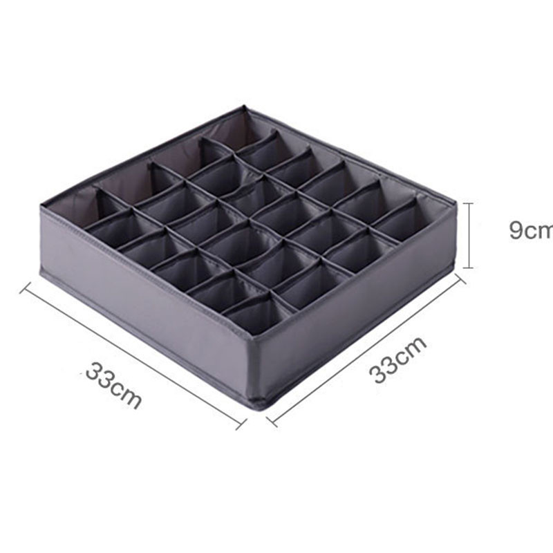 24 rešetke Kutija za pohranu čarapa Ladica Organizator čarapa Ormar Ormar Organizatori za grudnjak Kutija za donje rublje Ormarić Organizator ladica