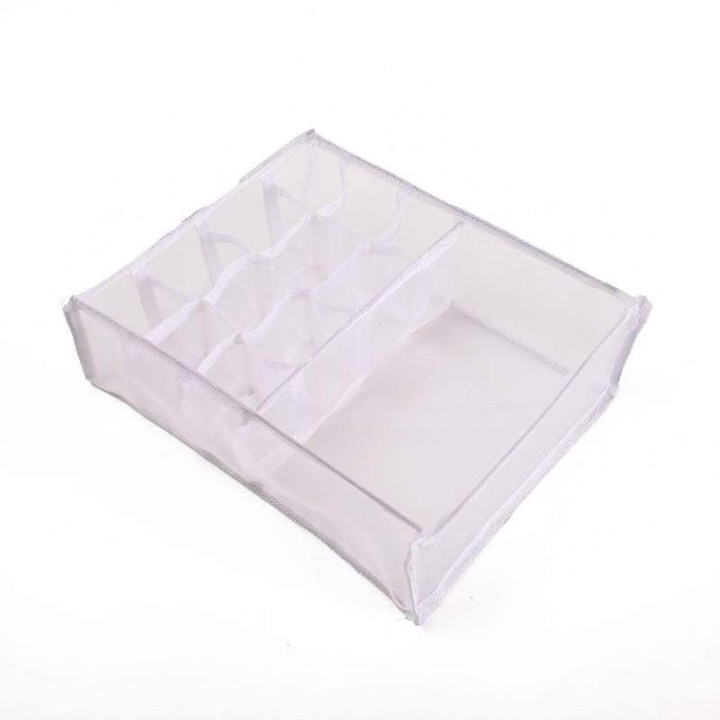 Apakšveļas zeķu uzglabāšanas kaste Atvilktņu tips Starpsienu Režģis Šķirošanas kaste Salokāma Atvilktne Glabāšanas organizators Mājsaimniecības glabāšanas artefakts