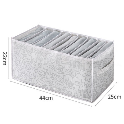 Organizator ormara za spavaonice za garderobu Odjeća Organizator za traperice Hlače Kutija za pohranu odjeće s PP ladicom Organizator Kutija