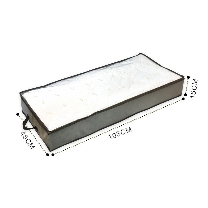 Ispod kreveta Vreća za pohranu Odjeća Poplun Pokrivač Posuda za pohranu Sklopiva netkana pregrada za razne stvari Kutija za pohranu cipela Kućni organizator