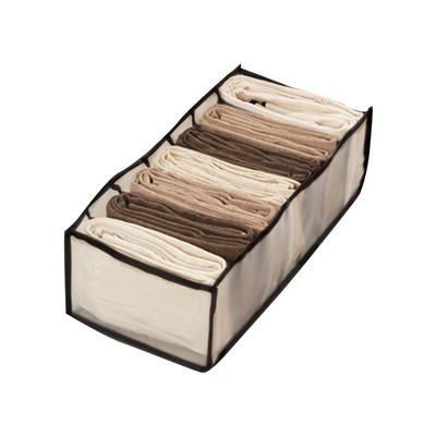 7 Režģi Džinsi Glabāšanas Kaste Skapis Drēbju skapis Drēbes Nodalījums Kastes Atvilktne Džinsi Zeķes Atdalīšana Organizators Bikses Glabāšana