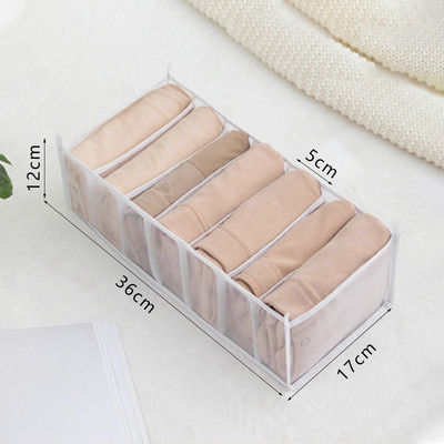 Pretinac za traperice Kutija za odlaganje Ormar Organizator Kutija za odvajanje odjeće Ladica Pregrada Odlaganje donjeg rublja Organizator grudnjaka 2