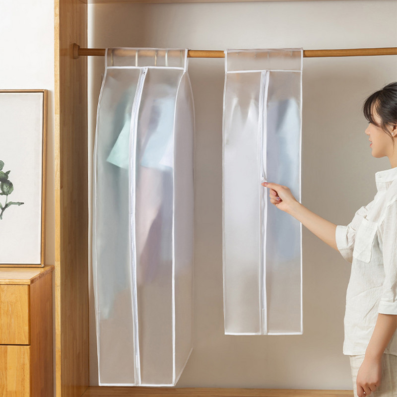3D rāvējslēdzējs Putekļu vāki Apģērbi Pārvalki Apģērbi Glabāšanas Skapis Uzvalki Somas Skapji Pakaramie Korpusi Apģērbu Pārvalki Putekļu maisiņu Piekarināmais Organizators 1P