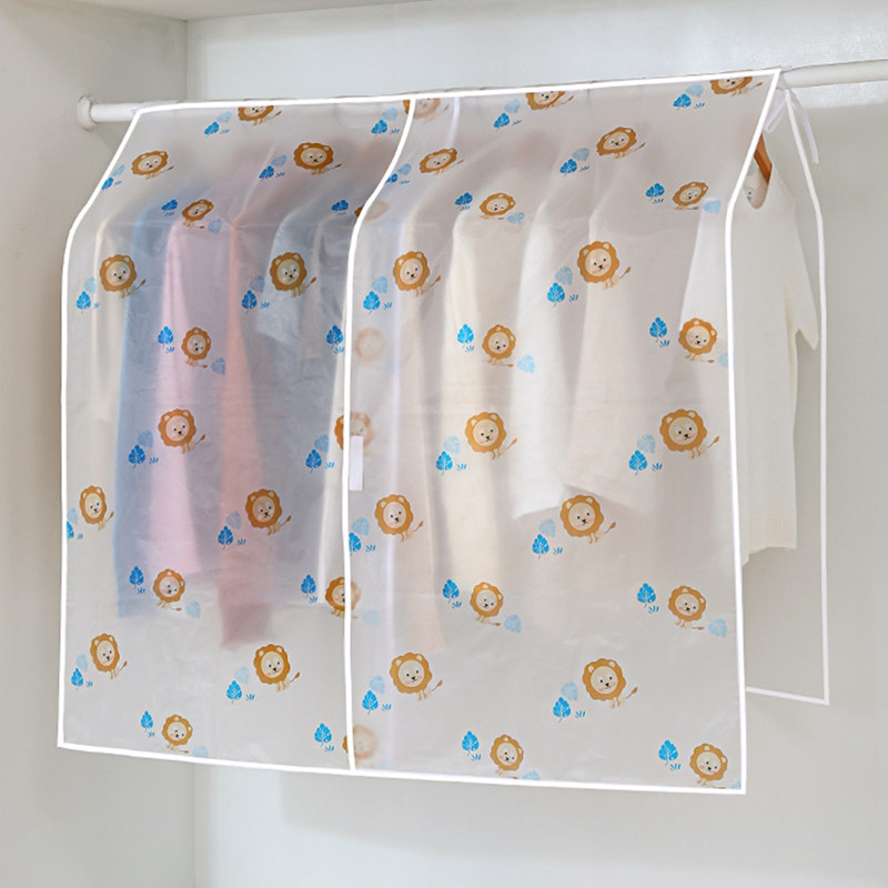 Caurspīdīgs apģērbs Putekļu aizsargs Kleita Apģērbs Putekļu pārklāji Piekaramie Organizators Ūdensizturīgs Jaka Mētelis Putekļu necaurlaidīgs aizsargs