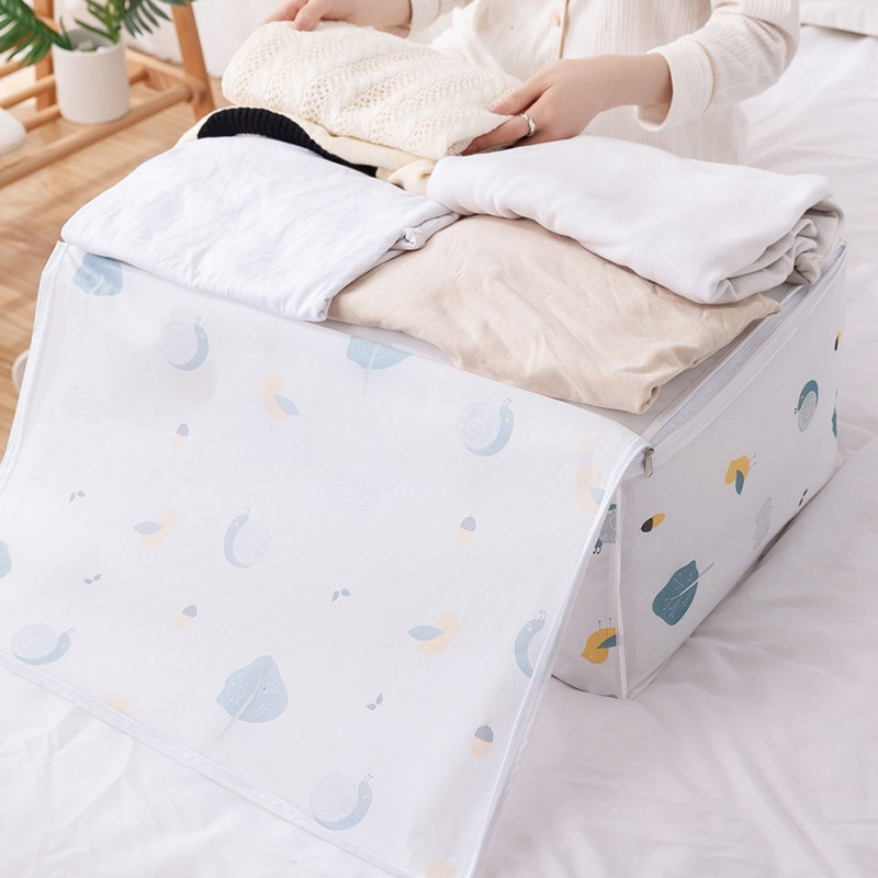 Vodootporni poplun Organzier za odjeću Zatvarač Ormar Organzier Navlaka za prašinu Torba za pohranu odjeće Poplun Storag Bolsa Almacenamiento Ropa