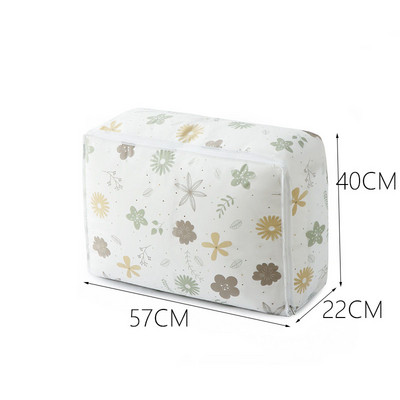 Lielas ietilpības salokāmi segas apģērbi skapis uzglabāšanas soma drēbju skapja organizators putekļu necaurlaidīgs smagie apģērbi bagāžas uzglabāšanas soma