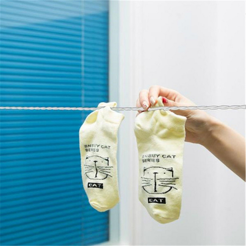 Konop za rublje Putni konop za pranje rublja Konop za rublje na uvlačenje Konop za rublje s vakuumskom čašicom Putni konop za pranje rublja Podesivi otporan na vjetar Ro