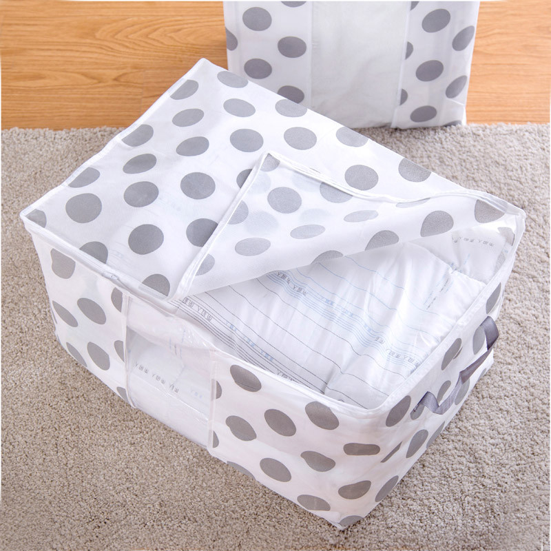 Mājsaimniecības neausta sega glabāšanas soma mitrumizturīga putekļu necaurlaidīga maisa sega drēbes salokāmas uzglabāšanas somas iepakojuma kabata YHJ122