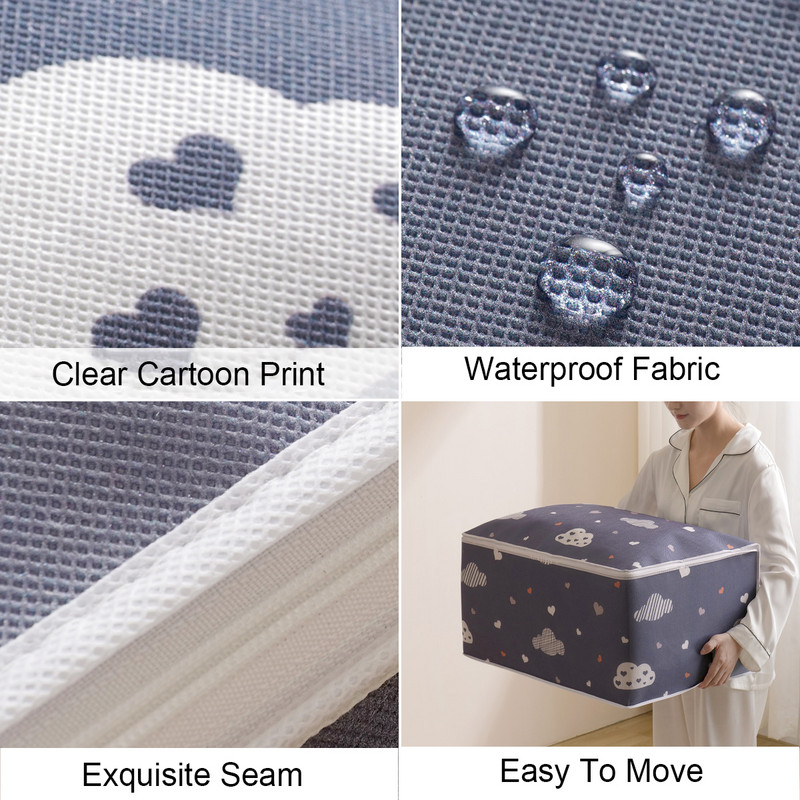 Poplun Vreća za pohranu odjeće Pokrivač za poplun Vreće za razvrstavanje Otporan na prašinu Ormar Za pohranu ispod kreveta Organizator otporan na vlagu