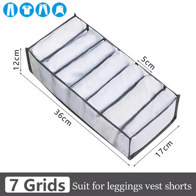 Odjeća T-shirts Kutija za pohranu Ormar Organizatori za pohranu Artefact Jeans Donje rublje Hlače Organizator Kutija Ormarić Organizatori za ladice