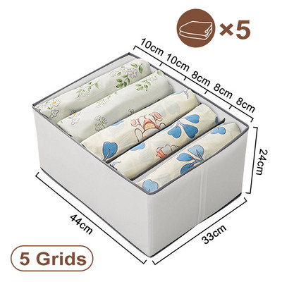 Odjeća T-shirts Kutija za pohranu Ormar Organizatori za pohranu Artefact Jeans Donje rublje Hlače Organizator Kutija Ormarić Organizatori za ladice