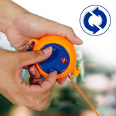 Konop za odjeću na uvlačenje od 8 m, prijenosna putna sušilica za rublje, najlonski konop za odjeću, kaseta za recikliranje, vješalica za odjeću za unutarnju i vanjsku upotrebu