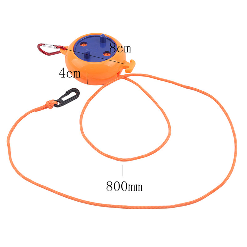 8 m prijenosni konop za odjeću na uvlačenje, prijenosni stalak za sušenje odjeće, praktični stalak za vješanje odjeće za kampiranje na otvorenom