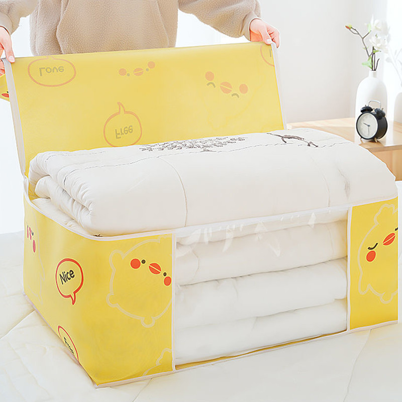 Trükitud tekk riided Hoiukott Kokkupandav tekk Tekk Sorteerimiskotid Tolmukindel kapp Voodialune Hoiu Niiskuskindel korraldaja