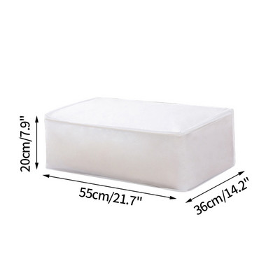 Pokrivač Poplun Odjeća Ormar Kutija Torbe Kućna Sklopiva Torbica za pohranu otporna na vlagu Perivi patentni zatvarač Organizator za kućanske ormariće