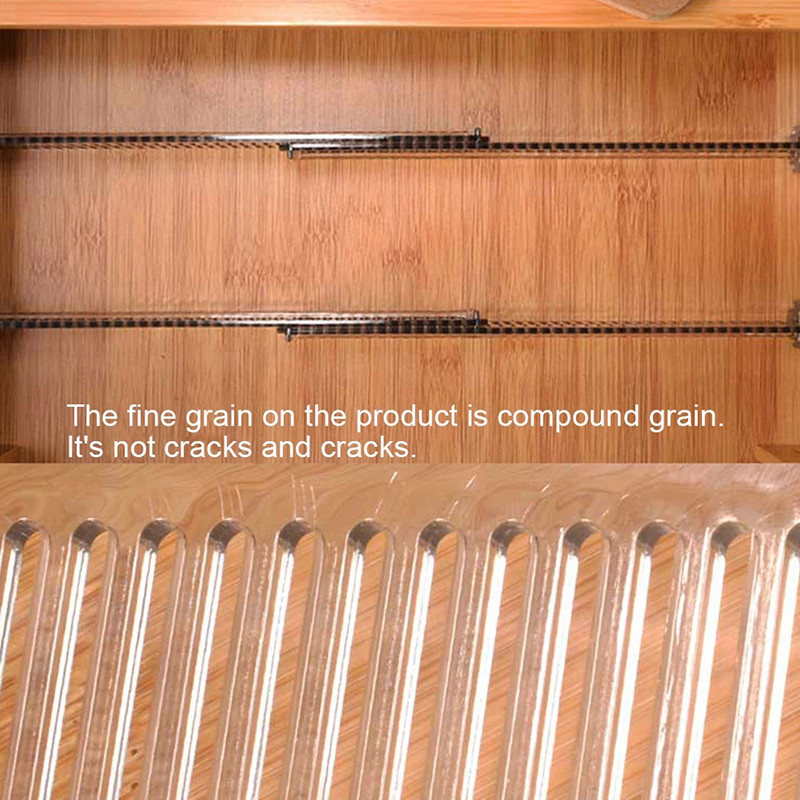 2 kom/set Podesiva pregradna pregrada za ladice od ladica DIY Izdržljivi organizator za pohranu Garderoba Ormar Separator bez bušenja