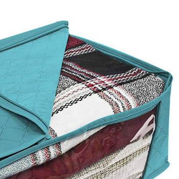 Платен шкаф Органайзер за дрехи Чанта за съхранение на юргани Прахоустойчиви кутии за съхранение на дрехи Сгъваем пуловер Органайзери за дрехи