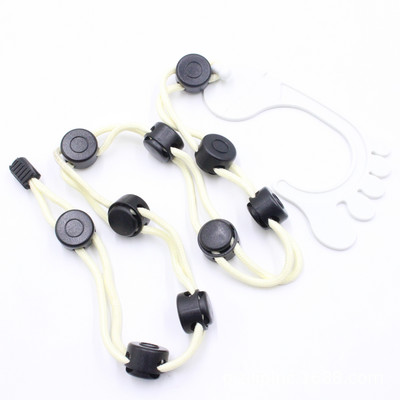 Regulējams zeķu organizators Glabāšanas turētājs Piekarināms Neslīdošs žāvēšanas drēbju aukla Virves dalītājs Pārnēsājams veļas žāvēšanas zeķu rīks