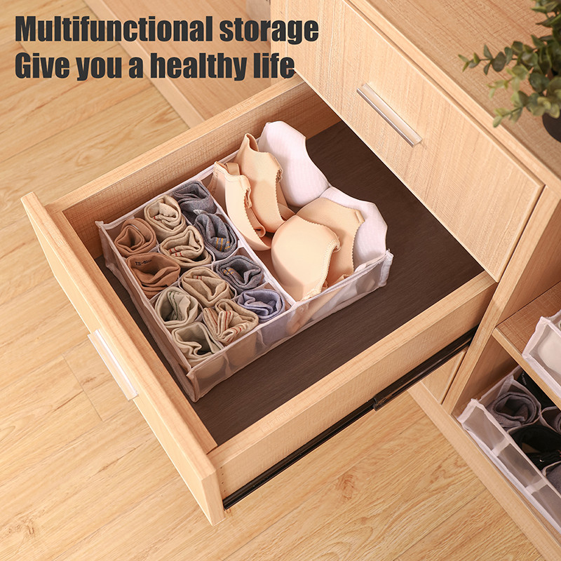 Σουτιέν Εσωρούχων Οργάνωση Κουτί αποθήκευσης Κιλότες Κάλτσες Κουτιά αποθήκευσης Ντουλάπα Ρούχα Οργανωτή Συρτάρια Διαχωριστικά κουτιά